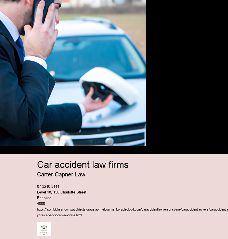 Car accident law firms          