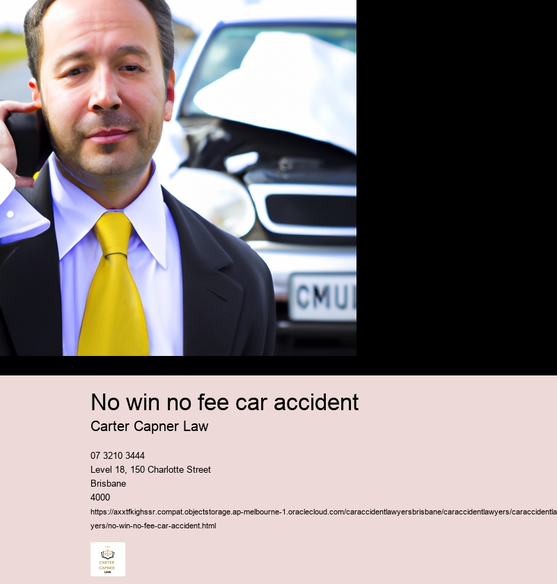 No win no fee car accident 