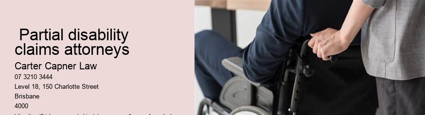  Partial disability claims attorneys