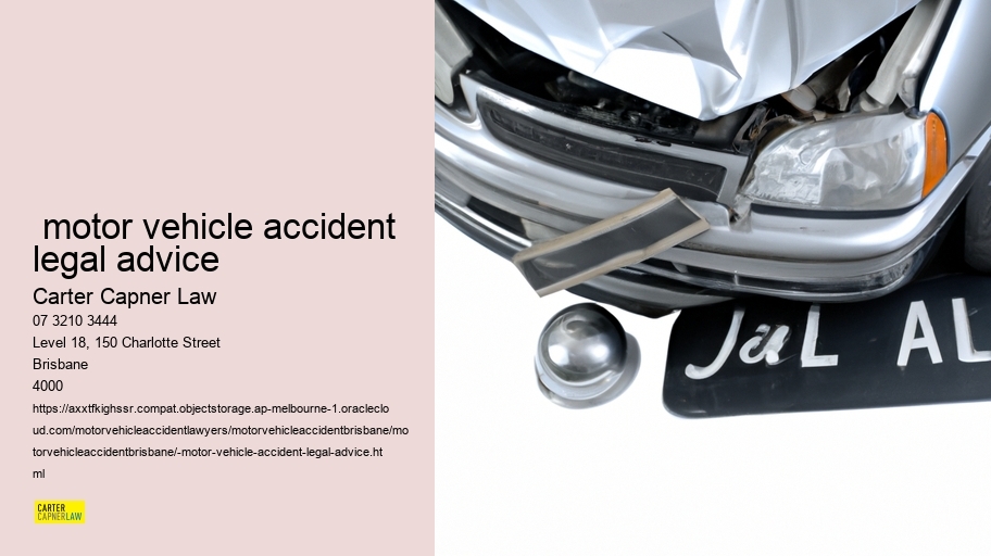  motor vehicle accident legal advice   